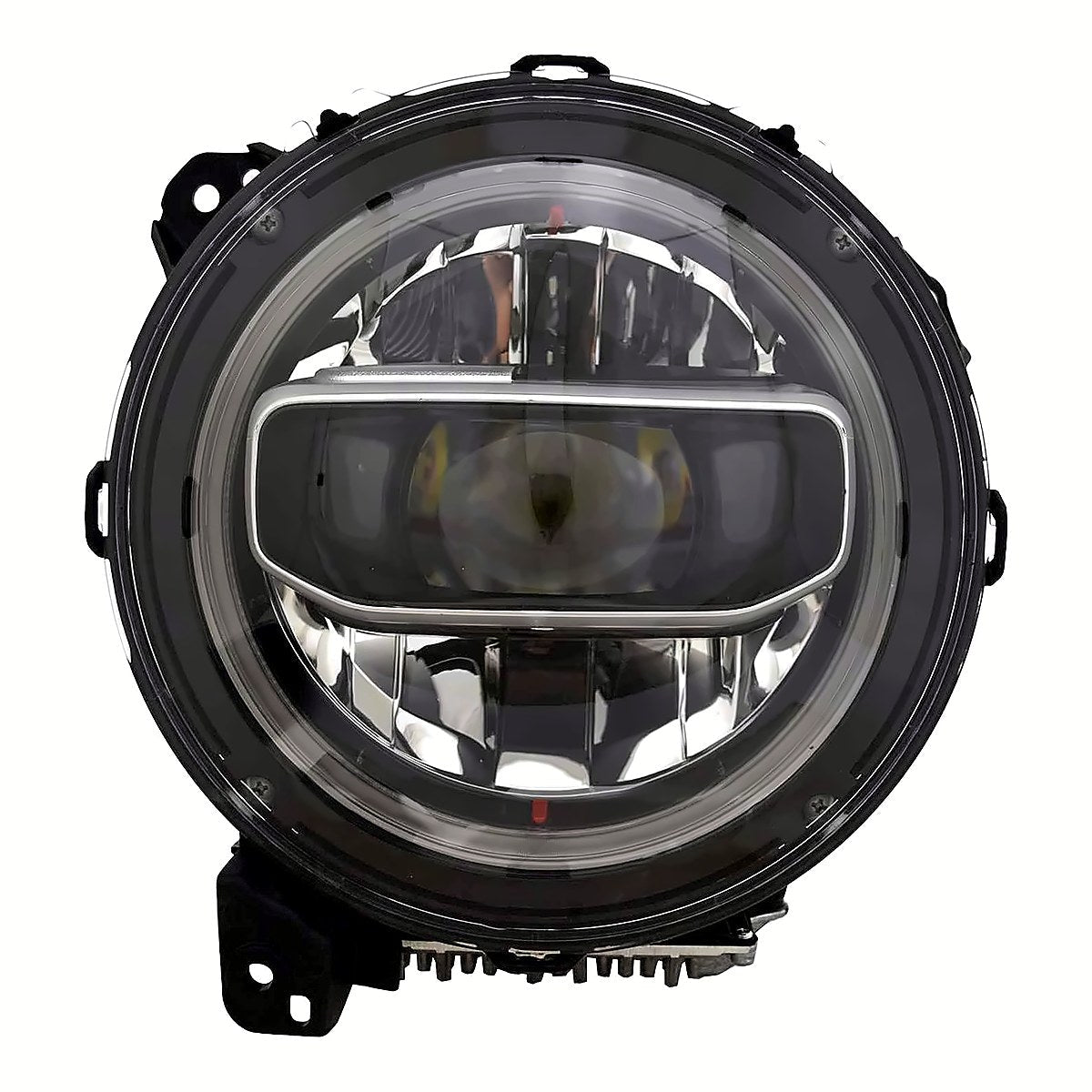 2018-2023 Jeep Wrangler Driver Side Head Lamp, ch2502327. Front view.