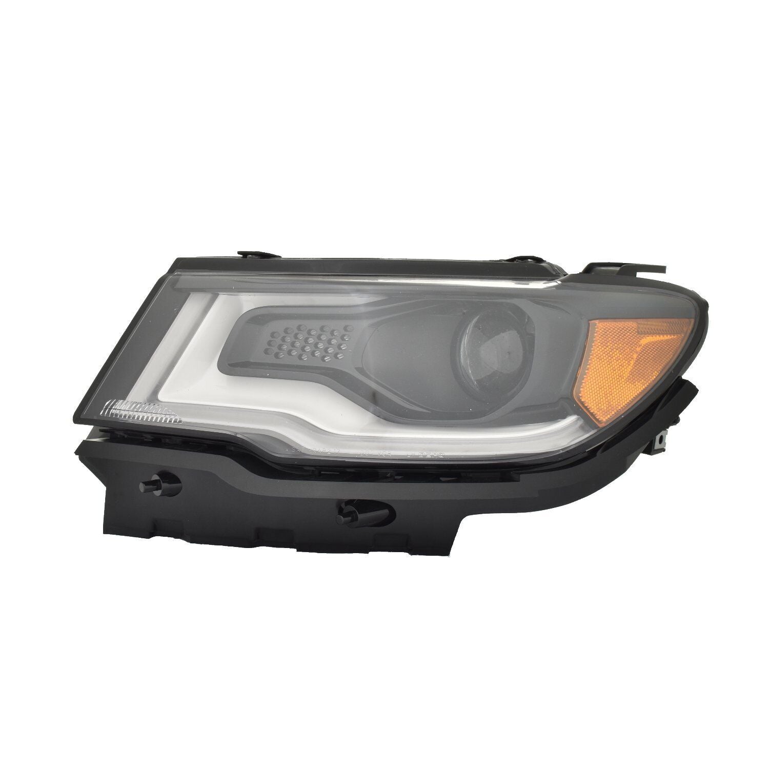 2019-2021 Jeep Compass Head Lamp Driver Side Hid With Led Accent , CH2502333. Lightweight yet durable construction.