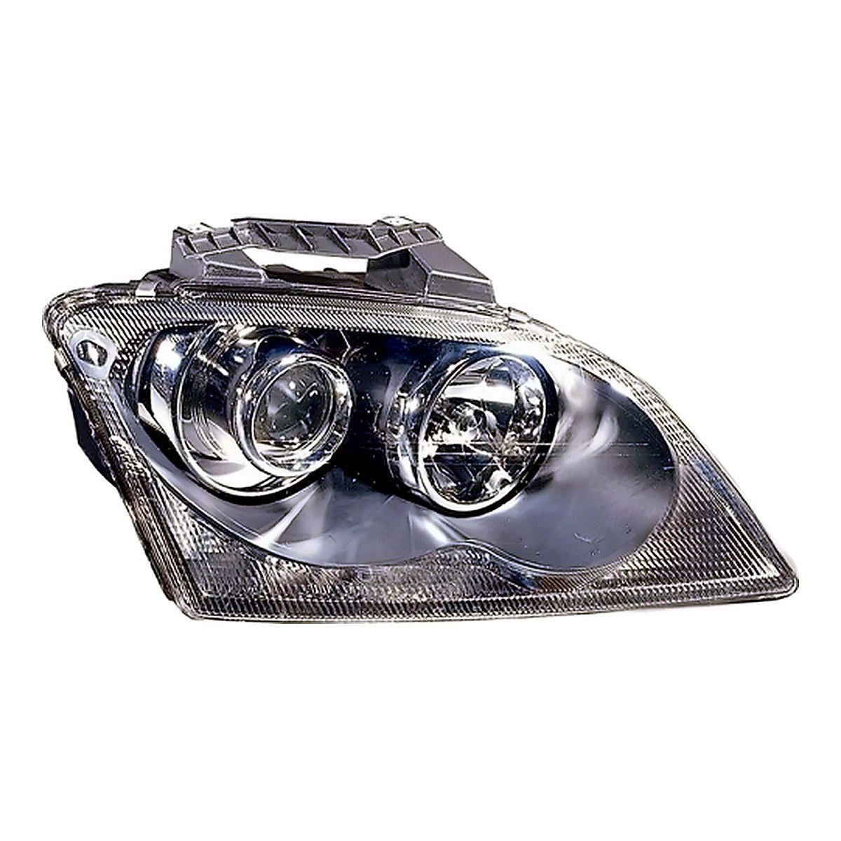 2004-Chry Ler Pacifica Passenger Side Head Lamp, ch2503141. Front view.