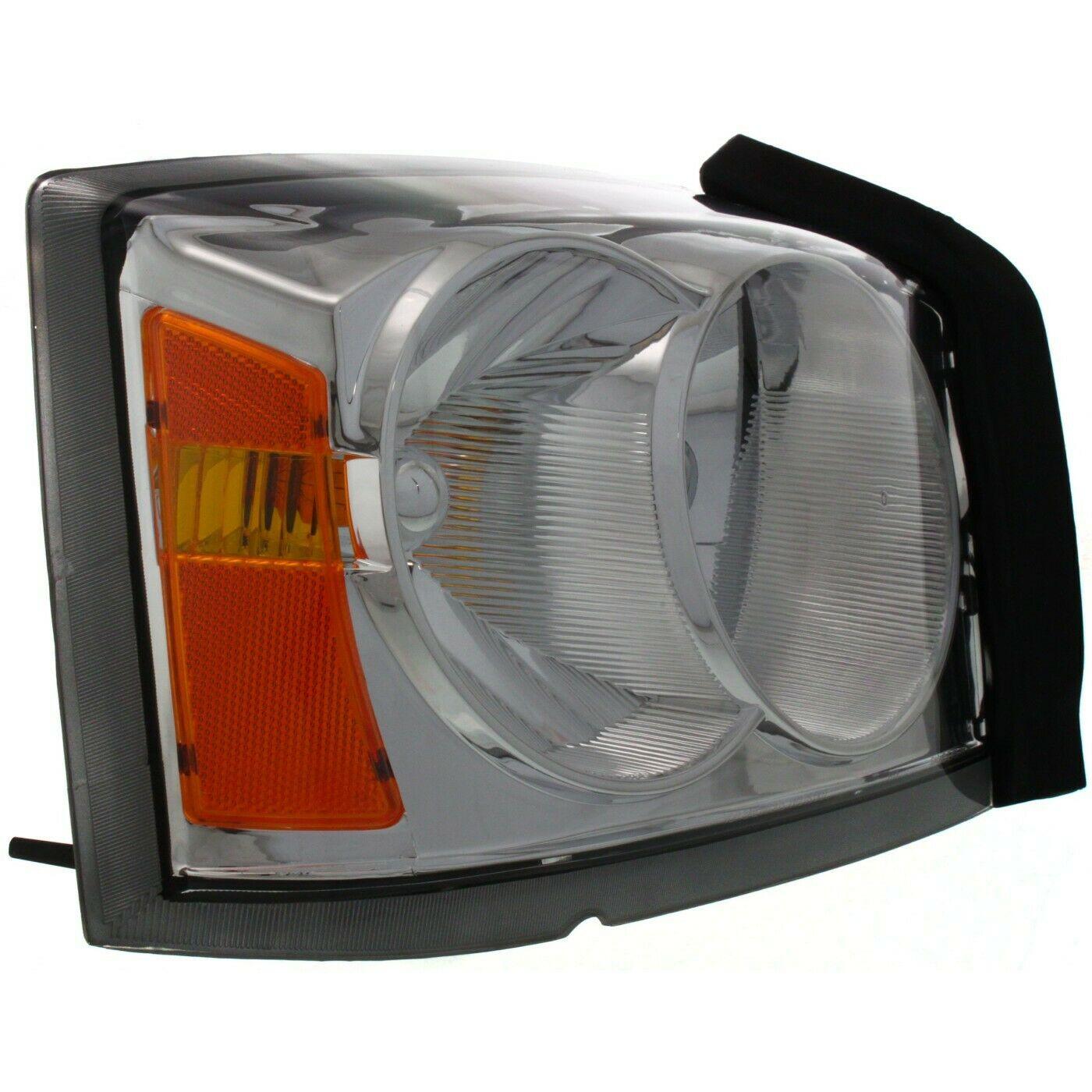 2005 Dodge Dakota Head Lamp Passenger Side (Without Black Bezel) , CH2503159. Exact fit for vehicle restoration.