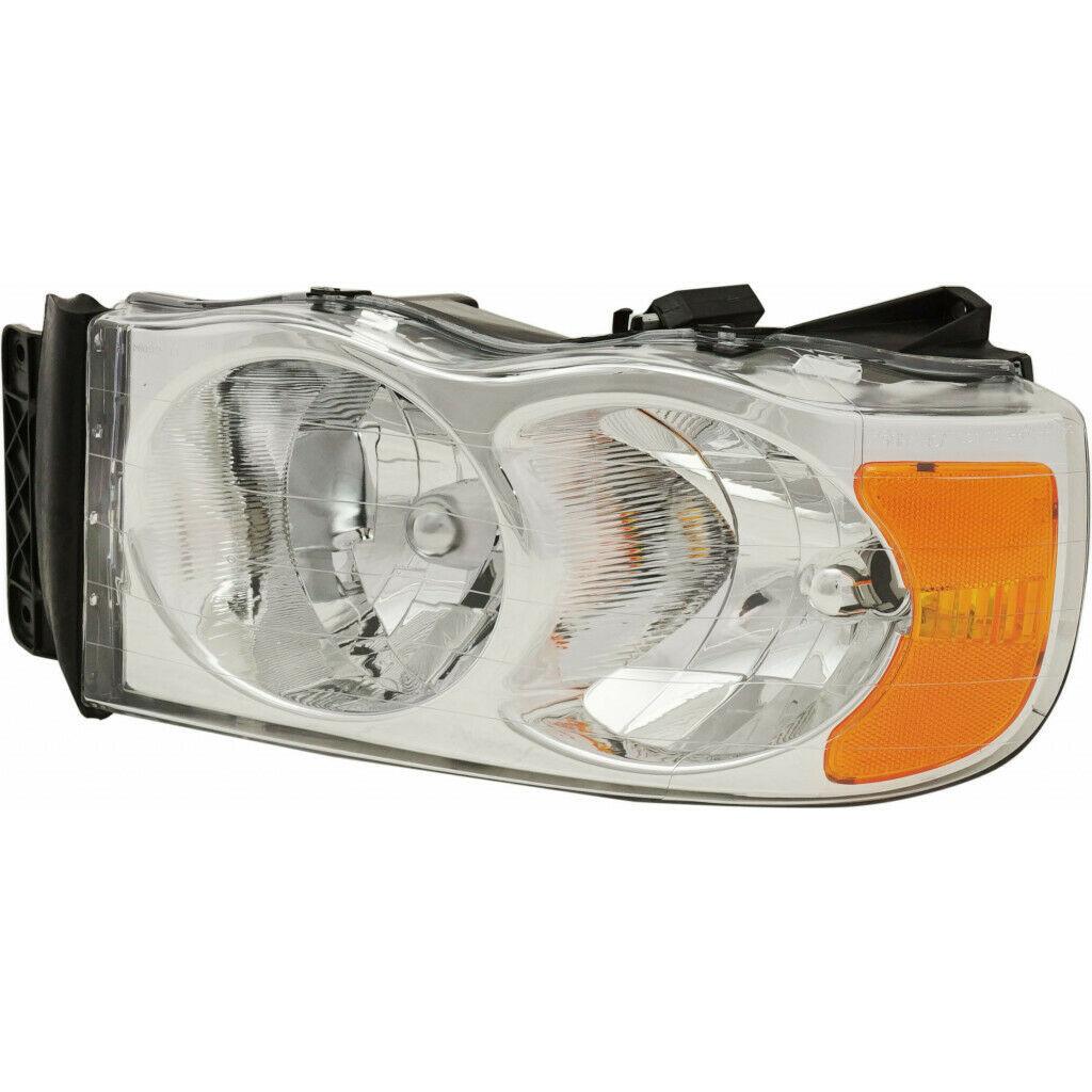 2005 Dodge Ram 3500 Head Lamp Passenger Side , CH2503161. Direct fit for easy installation.