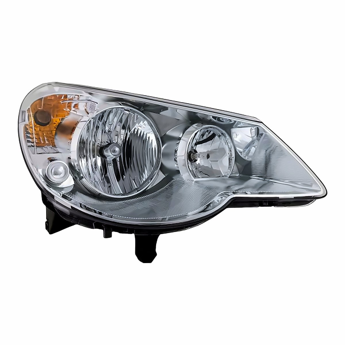 2007-2010 Chrysler Sebring Sedan Passenger Side Head Lamp, ch2503178. Front view.