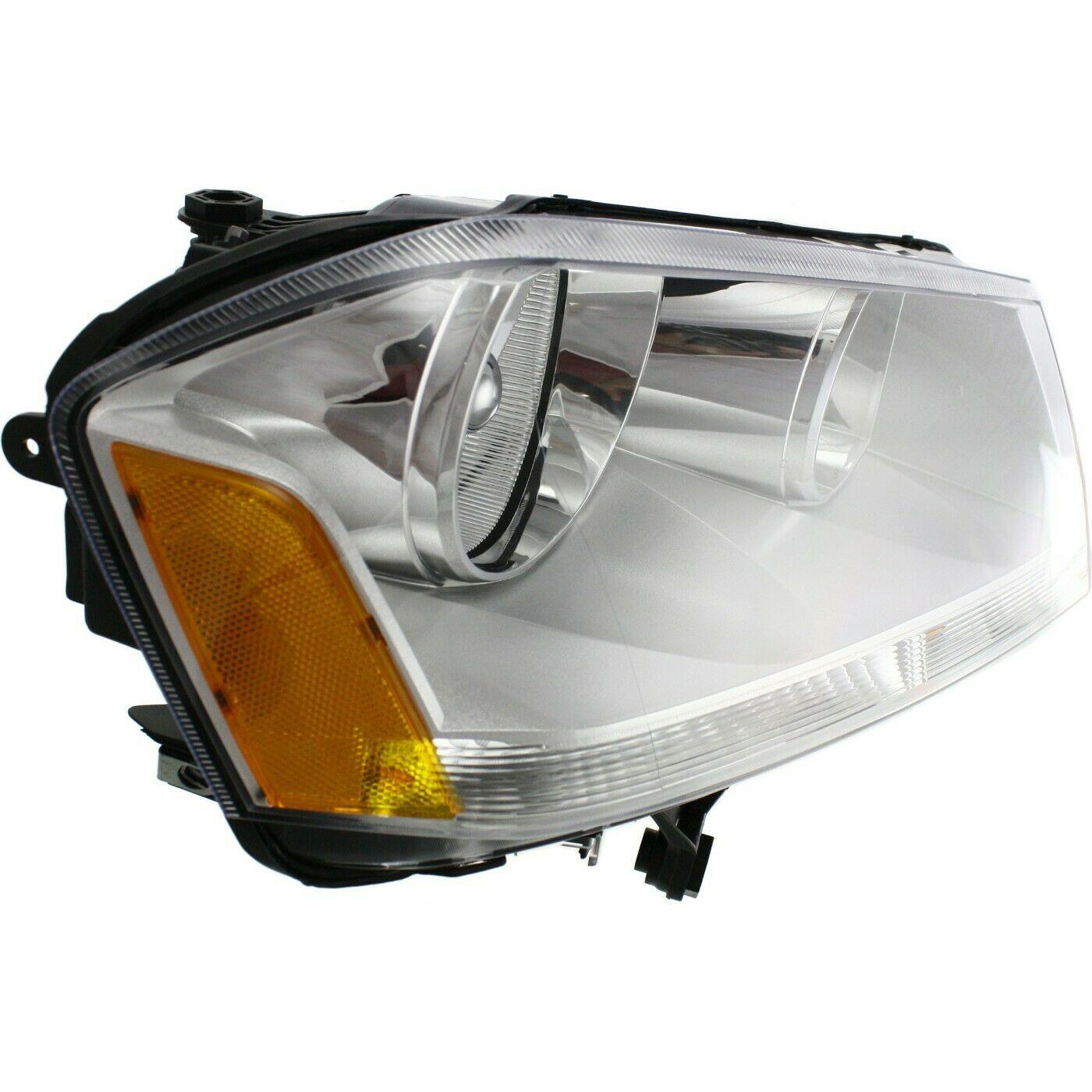 2008-2014 Dodge Avenger Head Lamp Passenger Side Chrome Housing , CH2503182. Direct fit for easy installation.