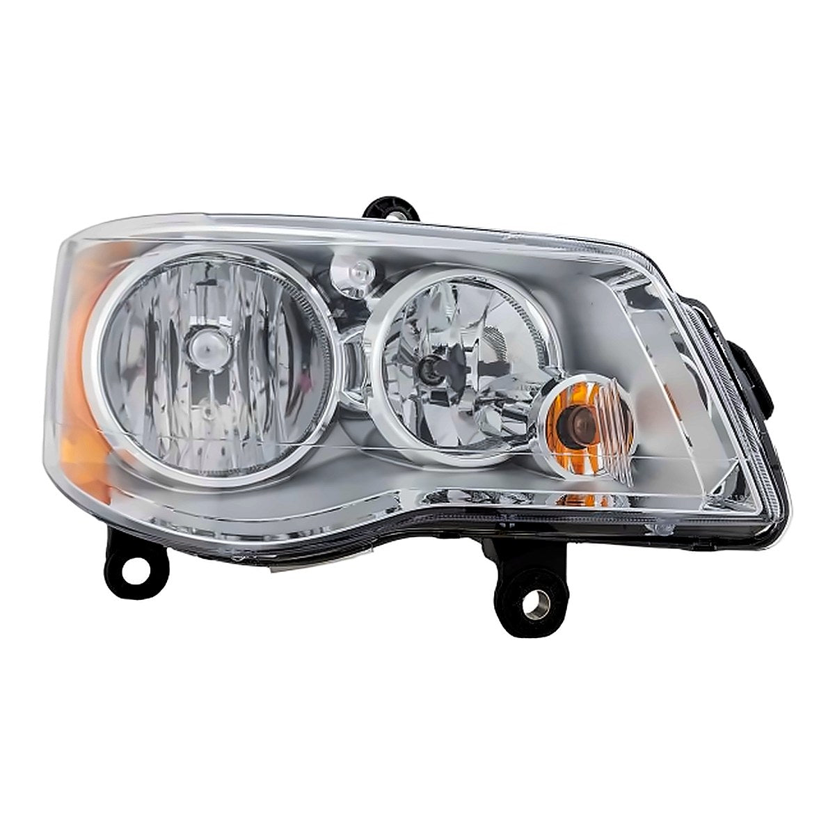 2008-2016 Chrysler Town Country Passenger Side Head Lamp, ch2503192. Front view.