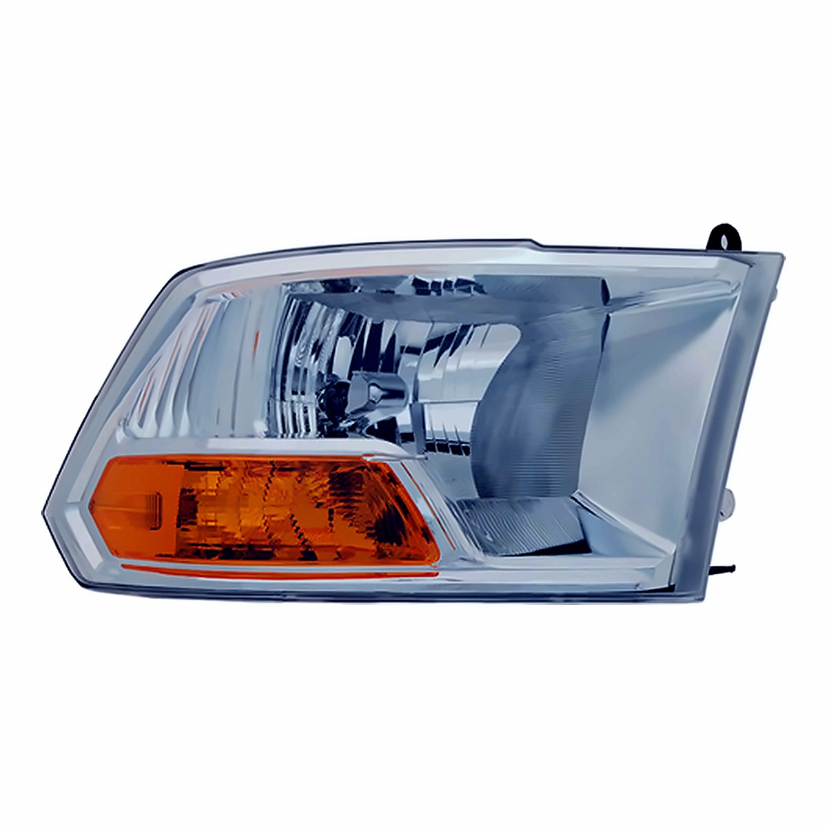2011-2012 RAM Pickup 3500 Passenger Side Head Lamp, ch2503217. Front view.