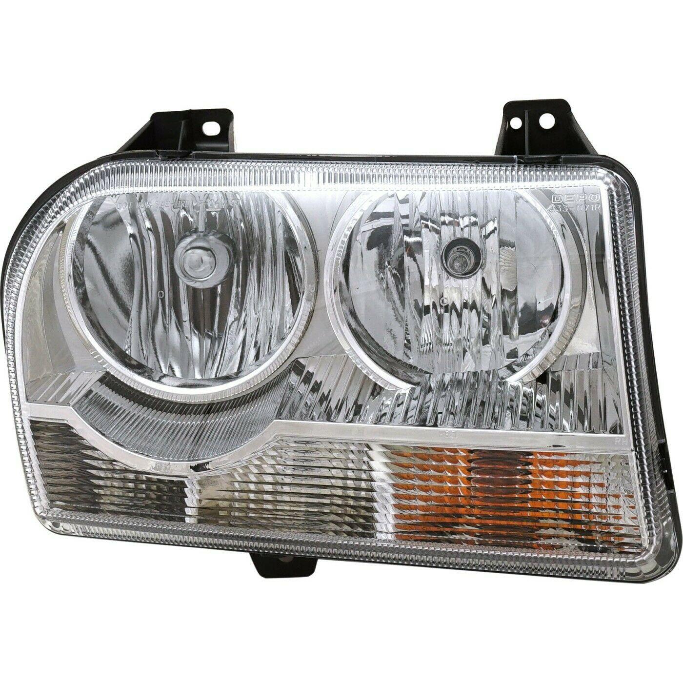 2009-2010 Chrysler 300 Head Lamp Passenger Side Without Delay , CH2503218. Designed for OEM alignment.