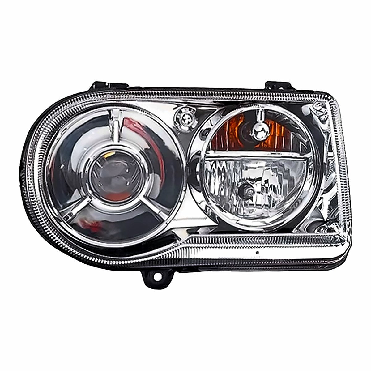 2005-2010 Chrysler 300 Passenger Side Head Lamp, ch2503226. Front view.