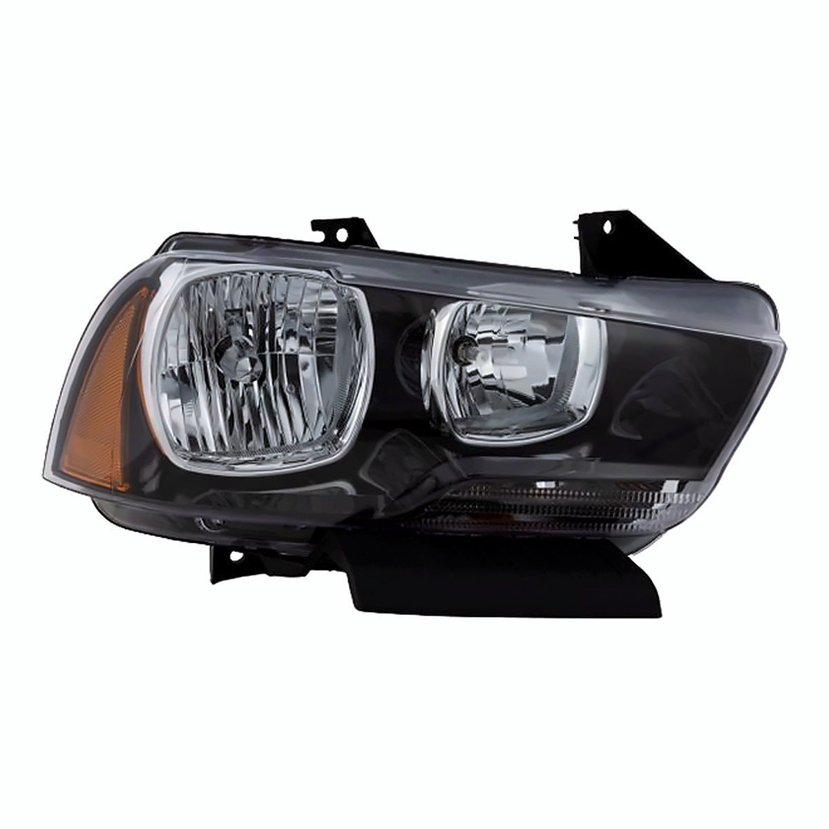 2011-2014 Dodge Charger Passenger Side Head Lamp, ch2503232. Front view.