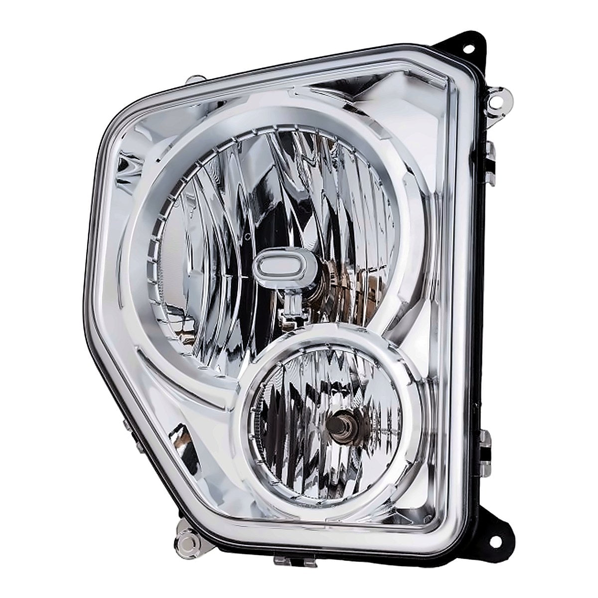 2008-2012 Jeep Liberty Passenger Side Head Lamp, ch2503233. Front view.