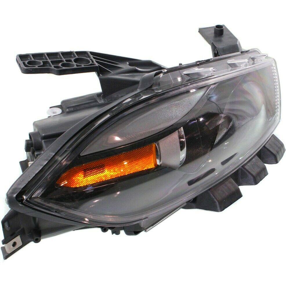 2013-2015 Dodge Dart Head Lamp Passenger Side Halogen Black Bezel , CH2503240. Professional-grade auto body part.