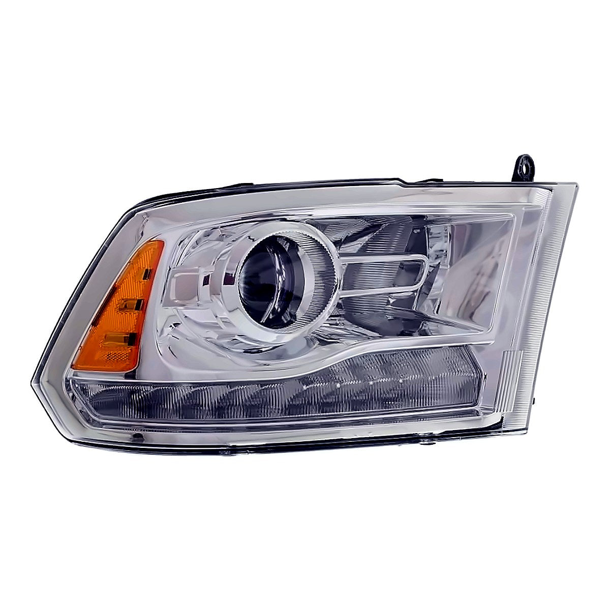 2013-2015 RAM Pickup 2500 Passenger Side Head Lamp, ch2503244. Front view.
