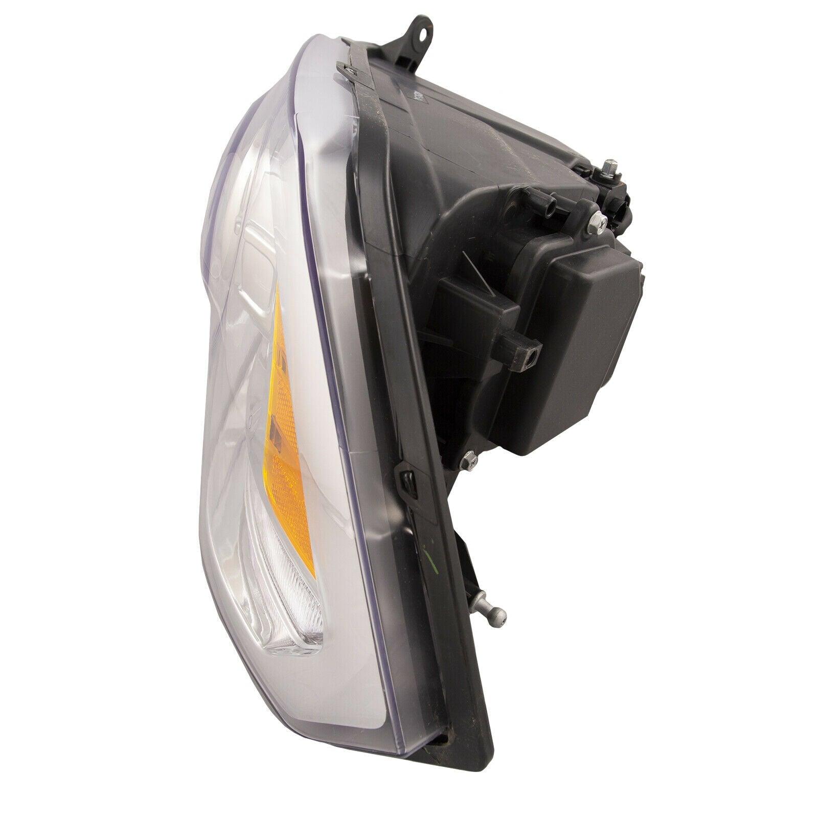 2013-2015 Ram Pickup-2500 Head Lamp Passenger Side Halogen Projector Style Chrome , CH2503244. High-quality aftermarket part.