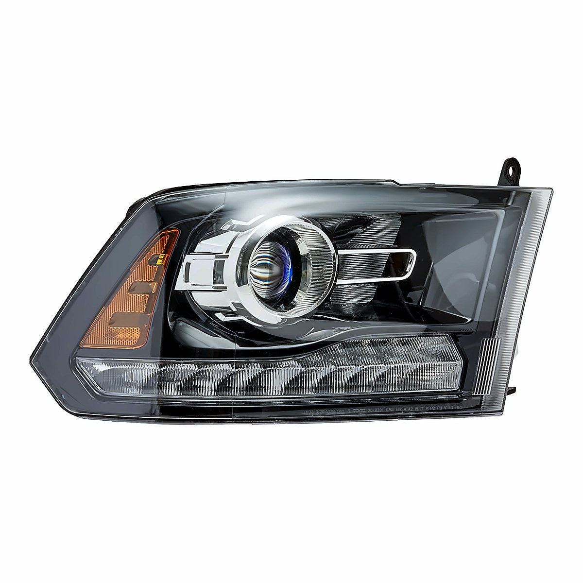 2014-RAM- Ickup 2500 Passenger Side Head Lamp, ch2503245. Front view.