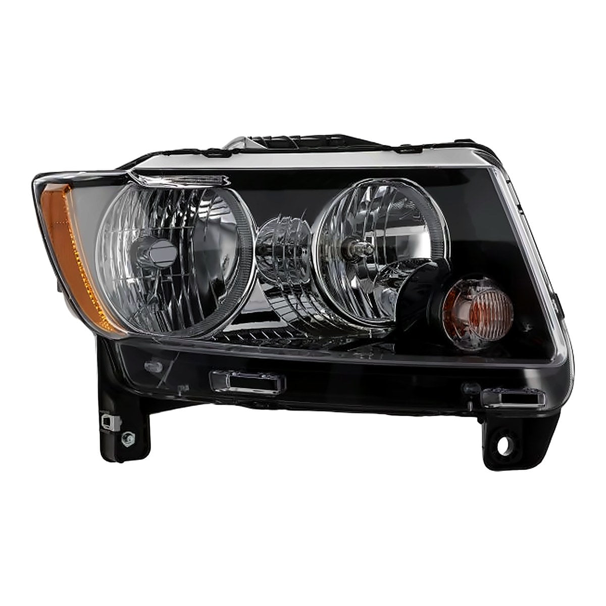 2013-2017 Jeep Compass Passenger Side Head Lamp, ch2503246. Front view.