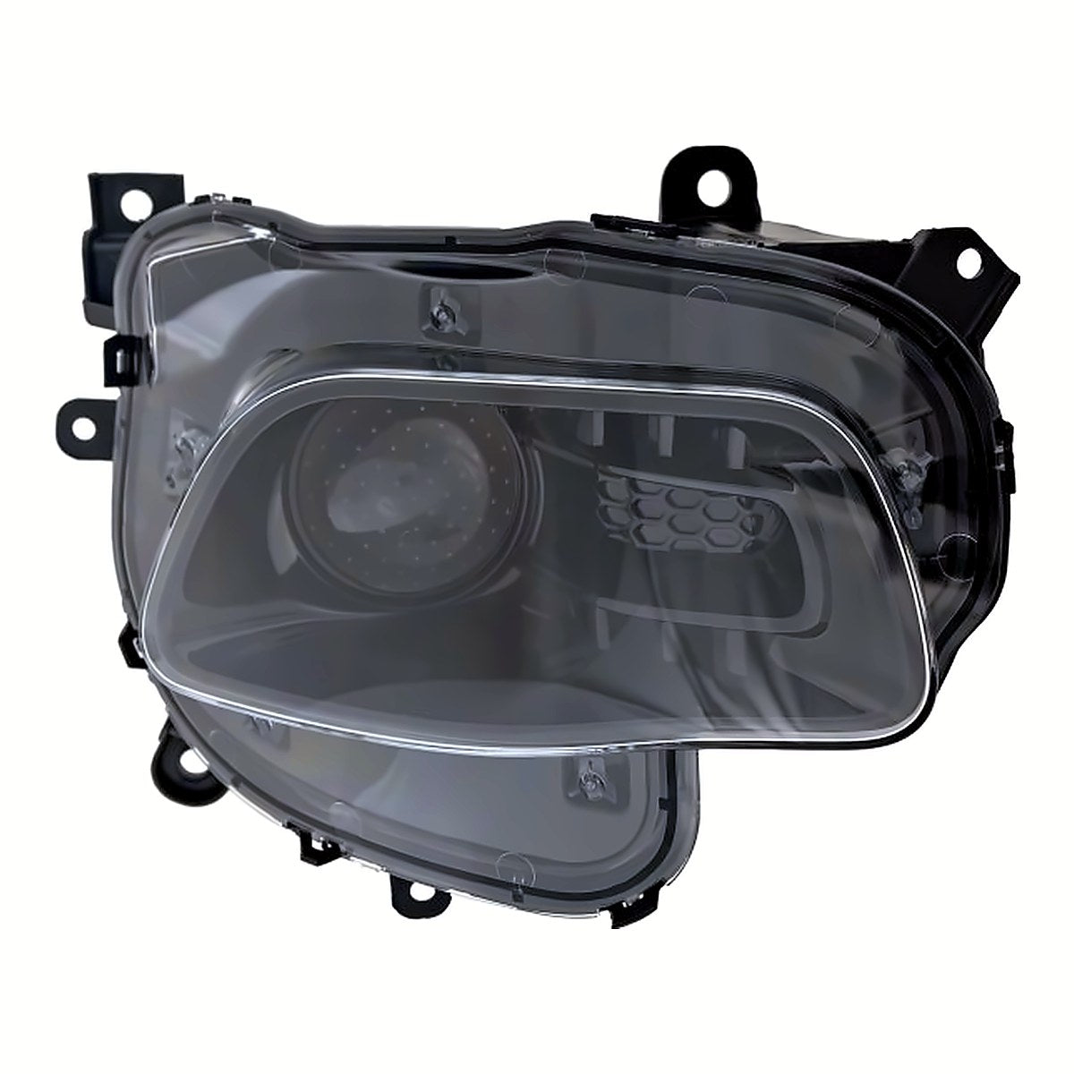 2014-2016 Jeep Cherokee Passenger Side Head Lamp, ch2503249. Front view.