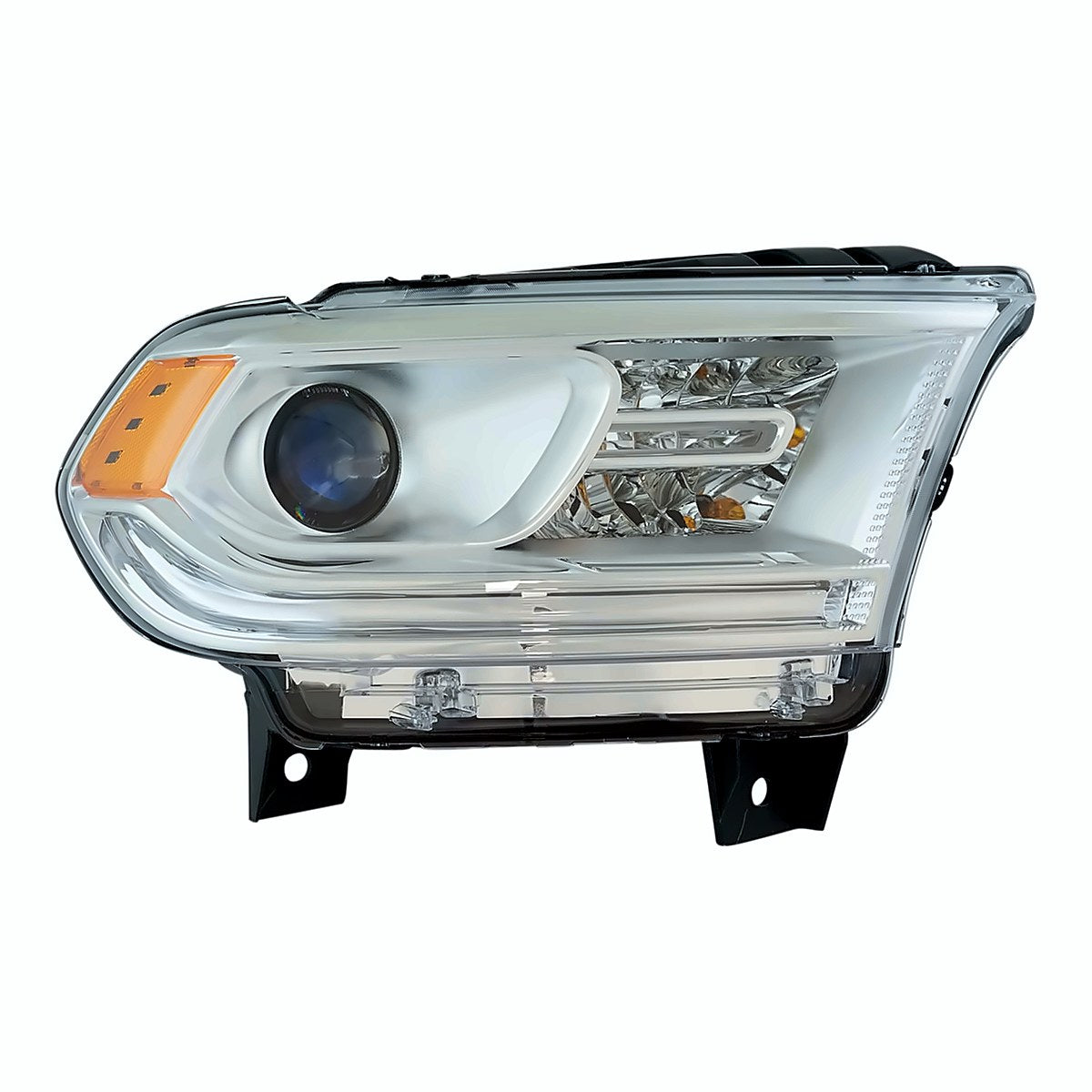 2014-2015 Dodge Durango Passenger Side Head Lamp, ch2503256. Front view.