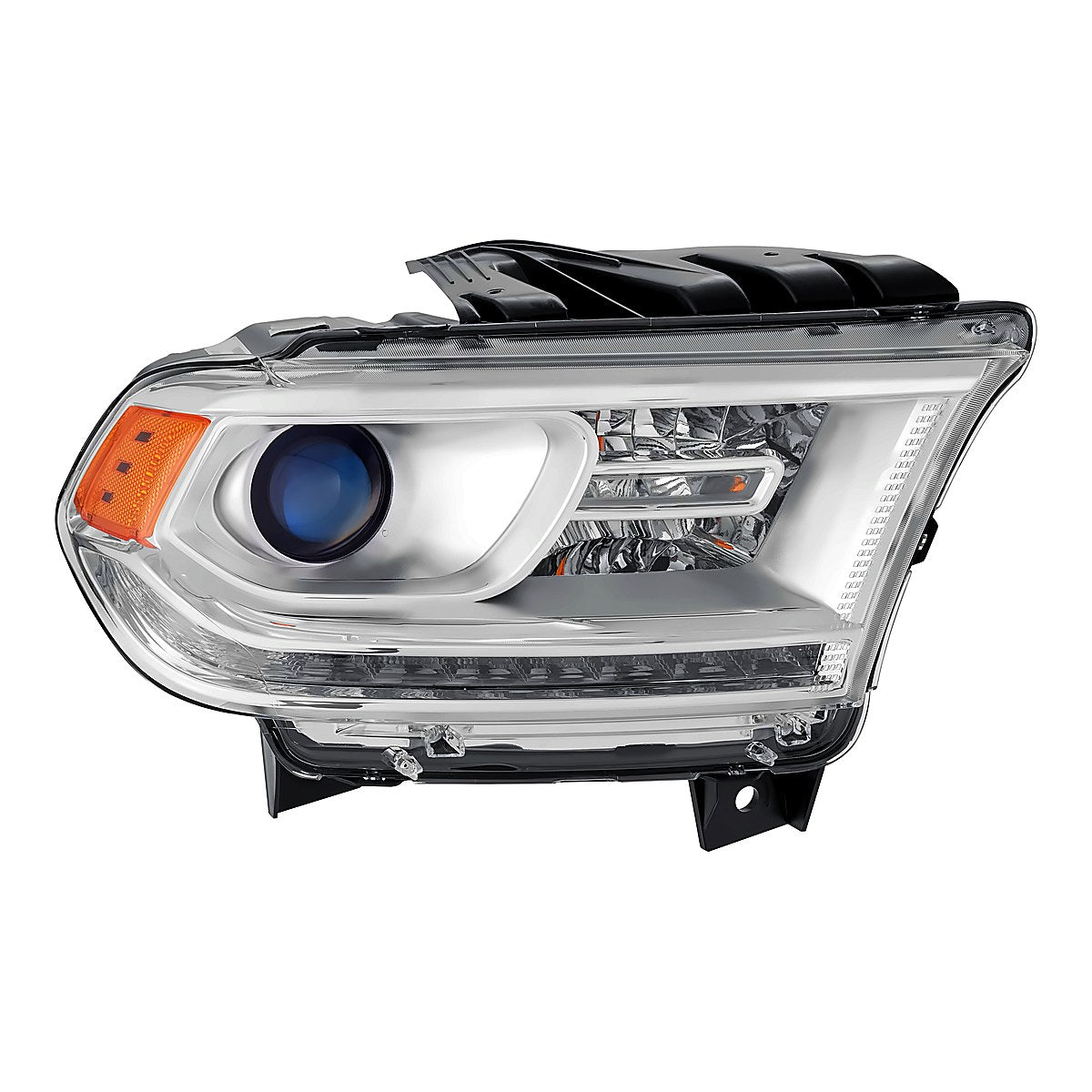 2014-2015 Dodge Durango Passenger Side Head Lamp, ch2503257. Front view.