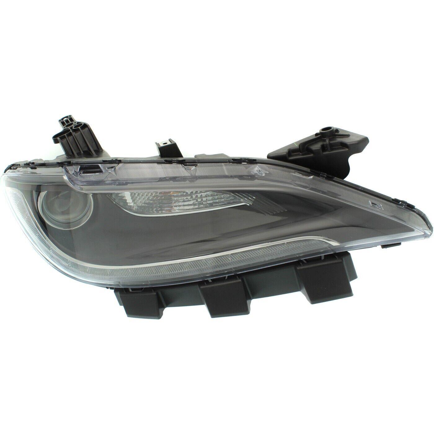 2015-2016 Chrysler 200 Sedan Head Lamp Passenger Side Hid With Led Drl Black Trim , CH2503263. Durable and impact-resistant.