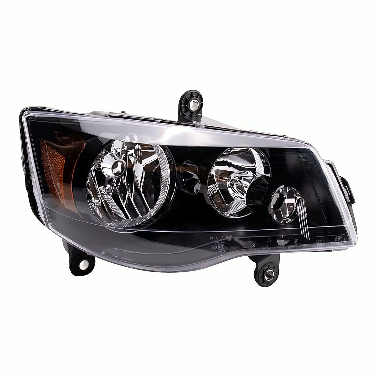 2011-2020 Dodge Caravan Passenger Side Head Lamp, ch2503266. Front view.