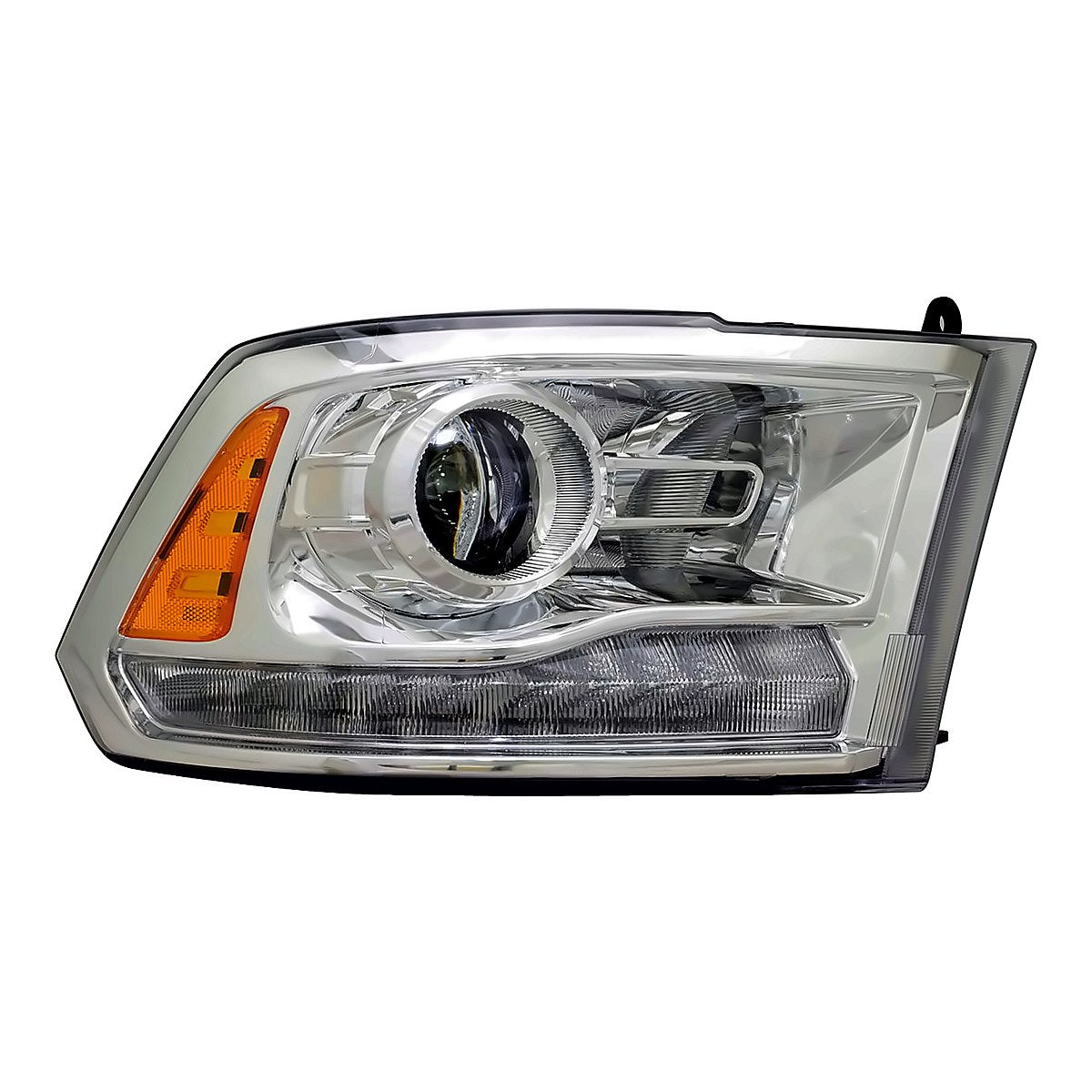 2016-2018 RAM Pickup 5500 Passenger Side Head Lamp, ch2503290. Front view.