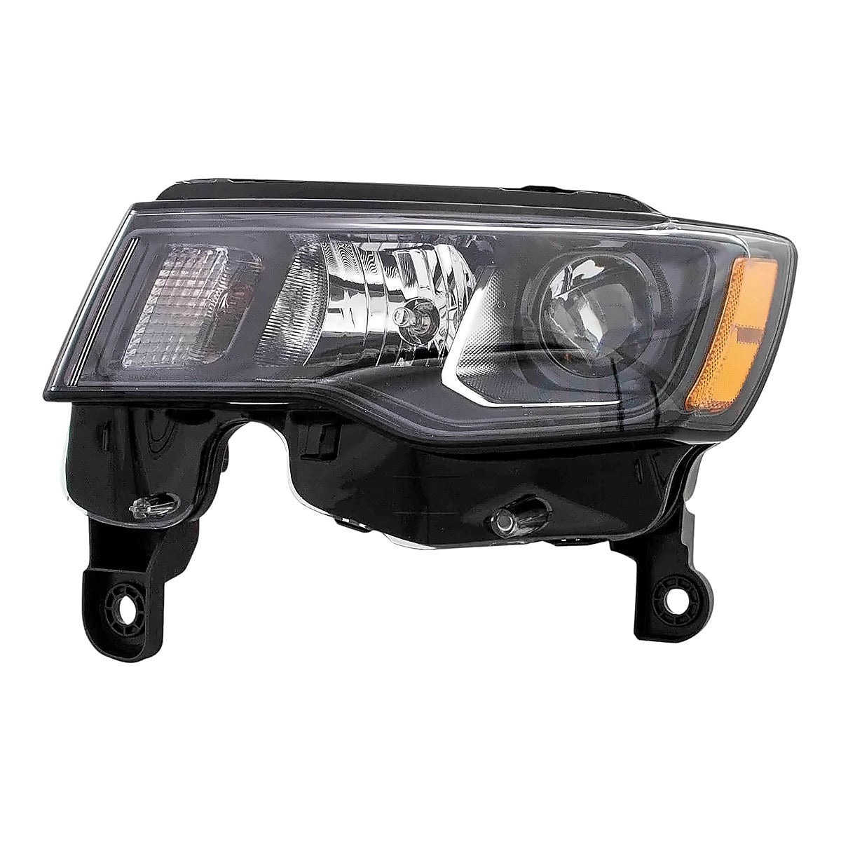 2017-2021 Jeep Grand Cherokee Passenger Side Head Lamp, ch2503309. Front view.