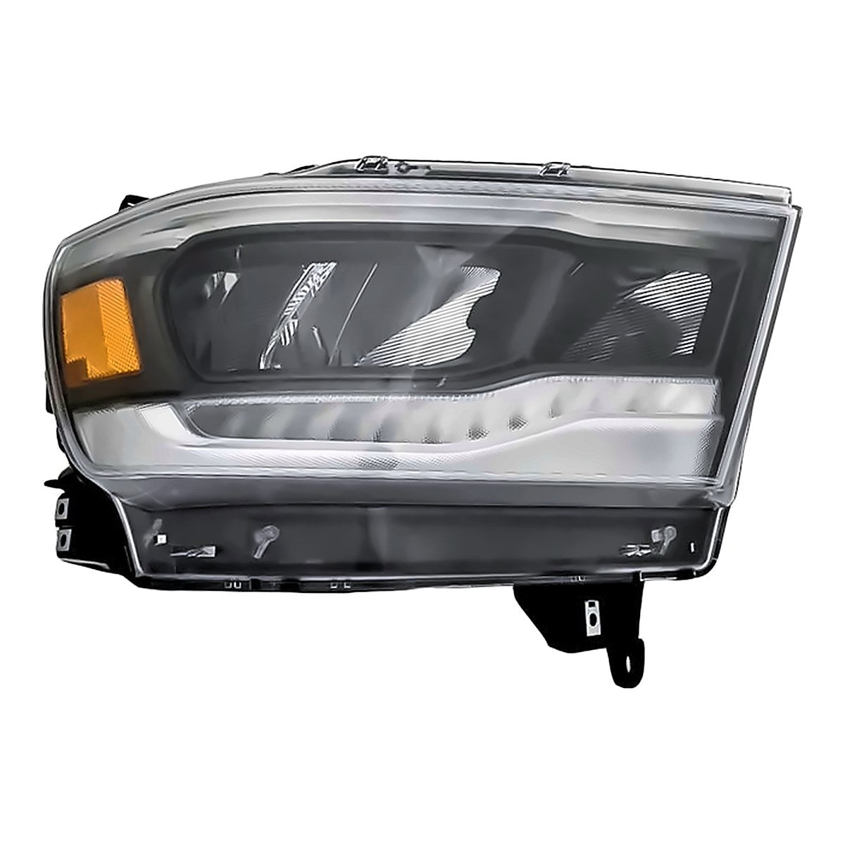 2019-2023 RAM Pickup 1500 Passenger Side Head Lamp, ch2503320. Front view.