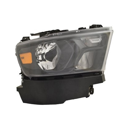 2019-2023 Ram Pickup-1500 Head Lamp Passenger Side Halogen With Black Trim Without Logo , CH2503328. High-strength and long-lasting.