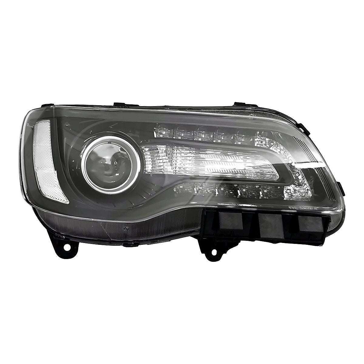2018-2023 Chrysler 300 Passenger Side Head Lamp, ch2503331. Front view.