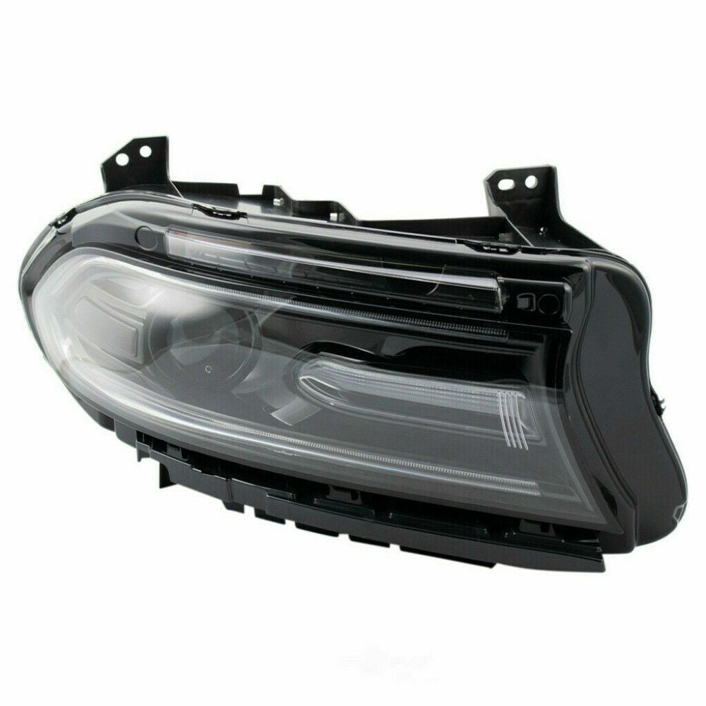 2018-2022 Dodge Charger Head Lamp Passenger Side Halogen Led With Drl , CH2503337. High-quality aftermarket part.