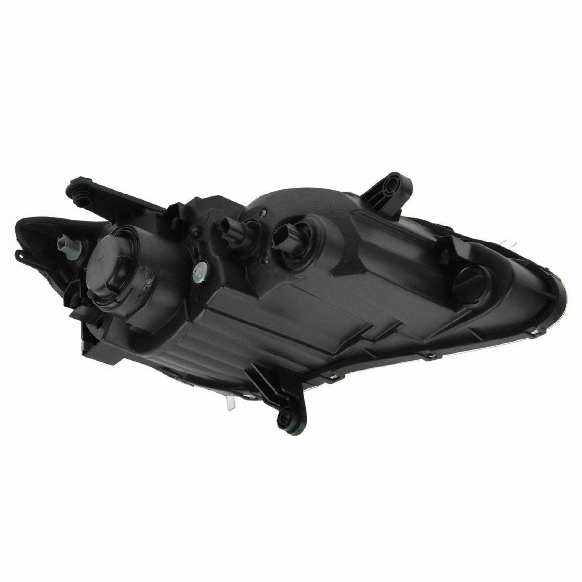 2011-2014 Chrysler 200 Sedan Head Lamp Driver Side Halogen Chrome Bezel , CH2518140. Factory-style replacement part.