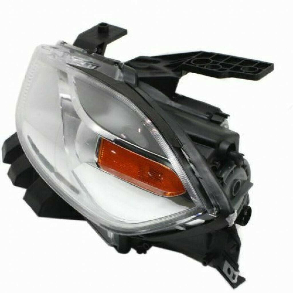 2013-2015 Dodge Dart Head Lamp Driver Side Halogen Chrome Bezel , CH2518143. Installed view for reference.