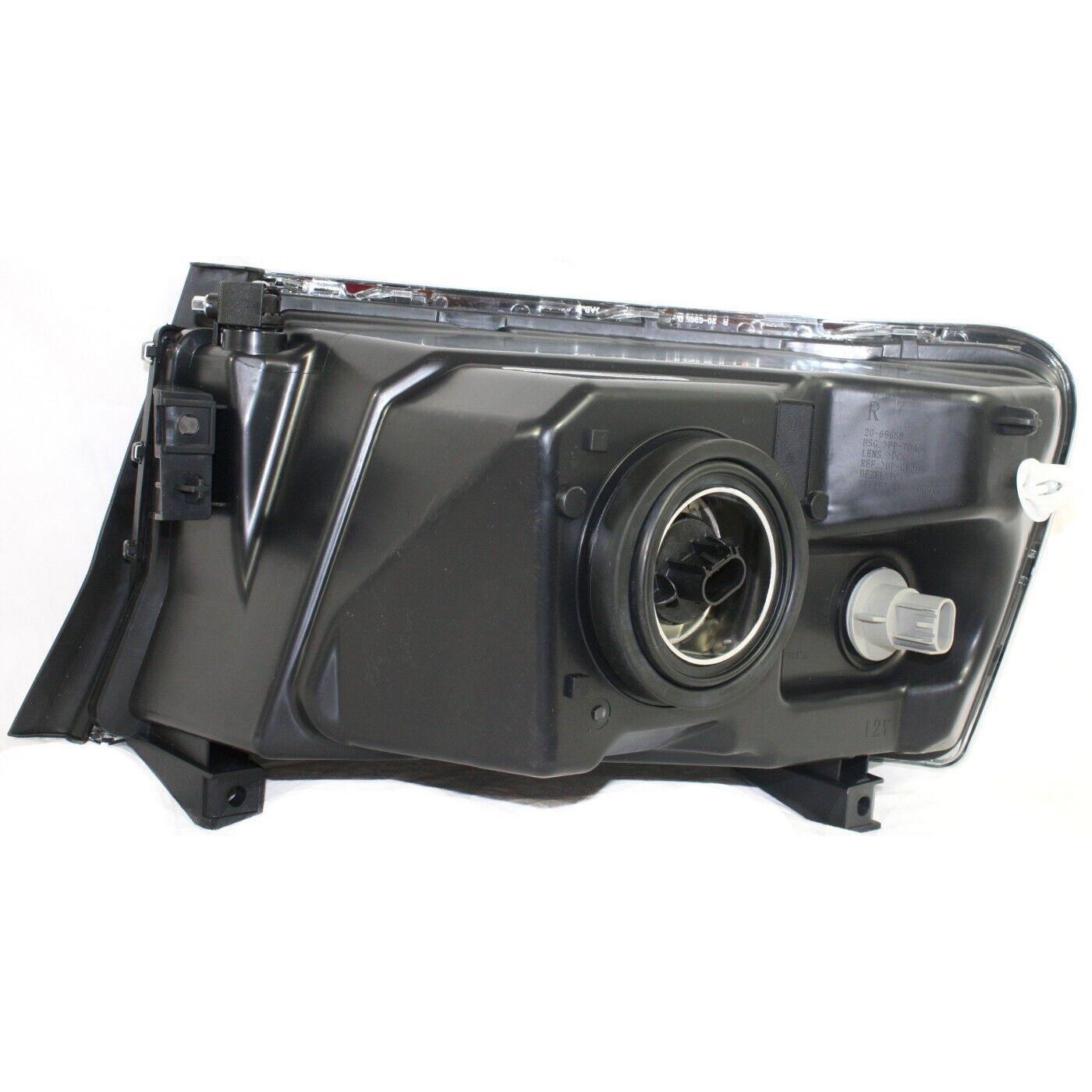2008-2010 Dodge Dakota Head Lamp Passenger Side Without Black Bezel , CH2519128. High-quality aftermarket part.