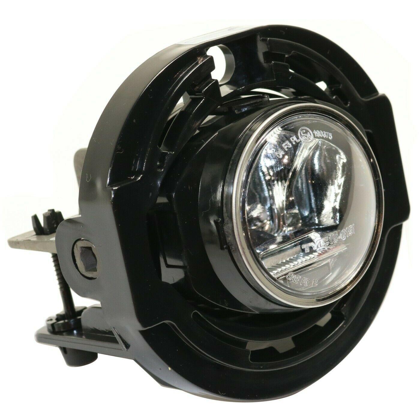 2017 Chrysler Pacifica Hybrid Fog Lamp Front Driver Side/Passenger Side Led Round , CH2592153. Direct fit for easy installation.