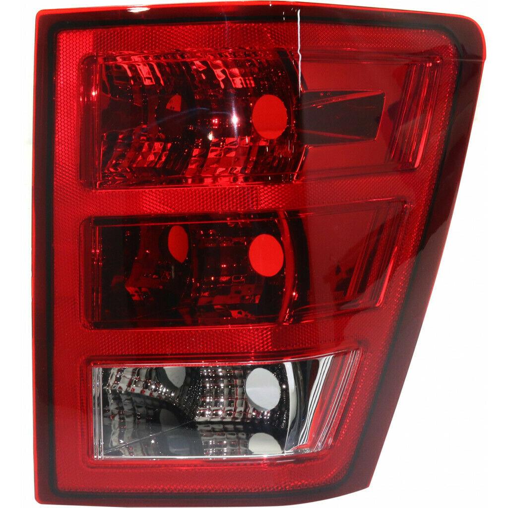 2005-2006 Jeep Grand Cherokee Tail Lamp Driver Side , CH2800159. Installed view for reference.