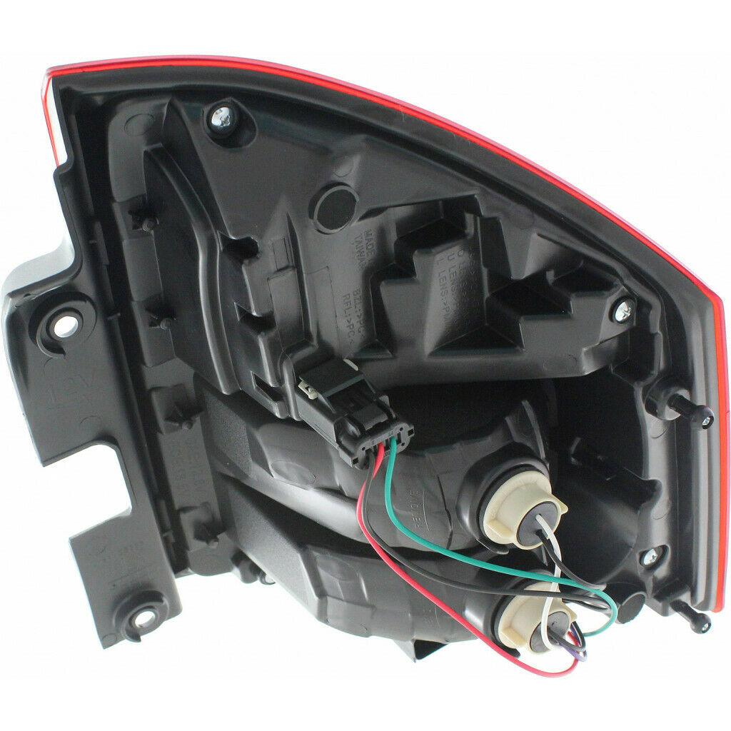 2011-2013 Jeep Compass Tail Lamp Driver Side , CH2800197. Installed view for reference.