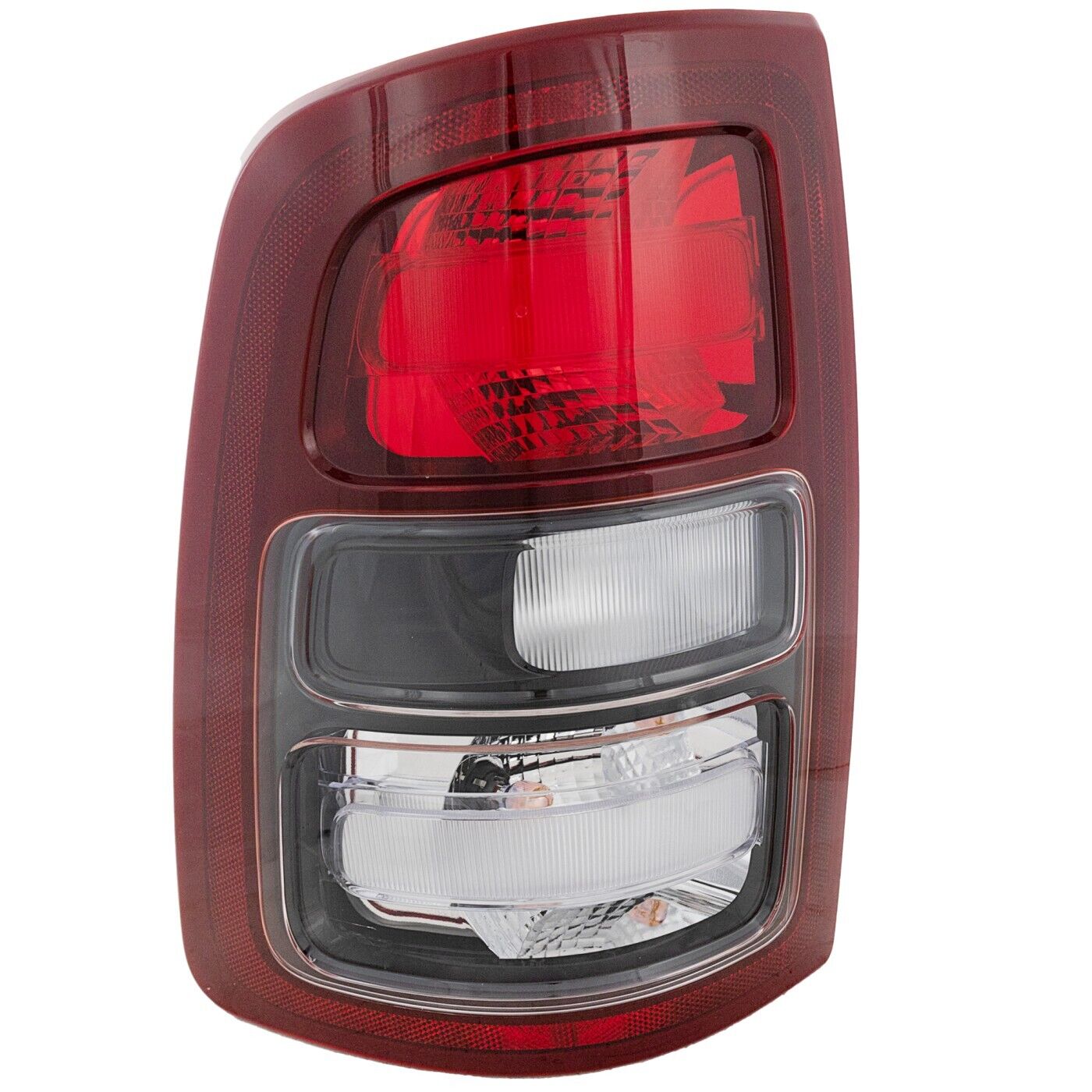2019-2022 Ram Pickup-3500 Tail Lamp Driver Side Black Trim Without Logo/Led , CH2800229. OEM-style replacement.