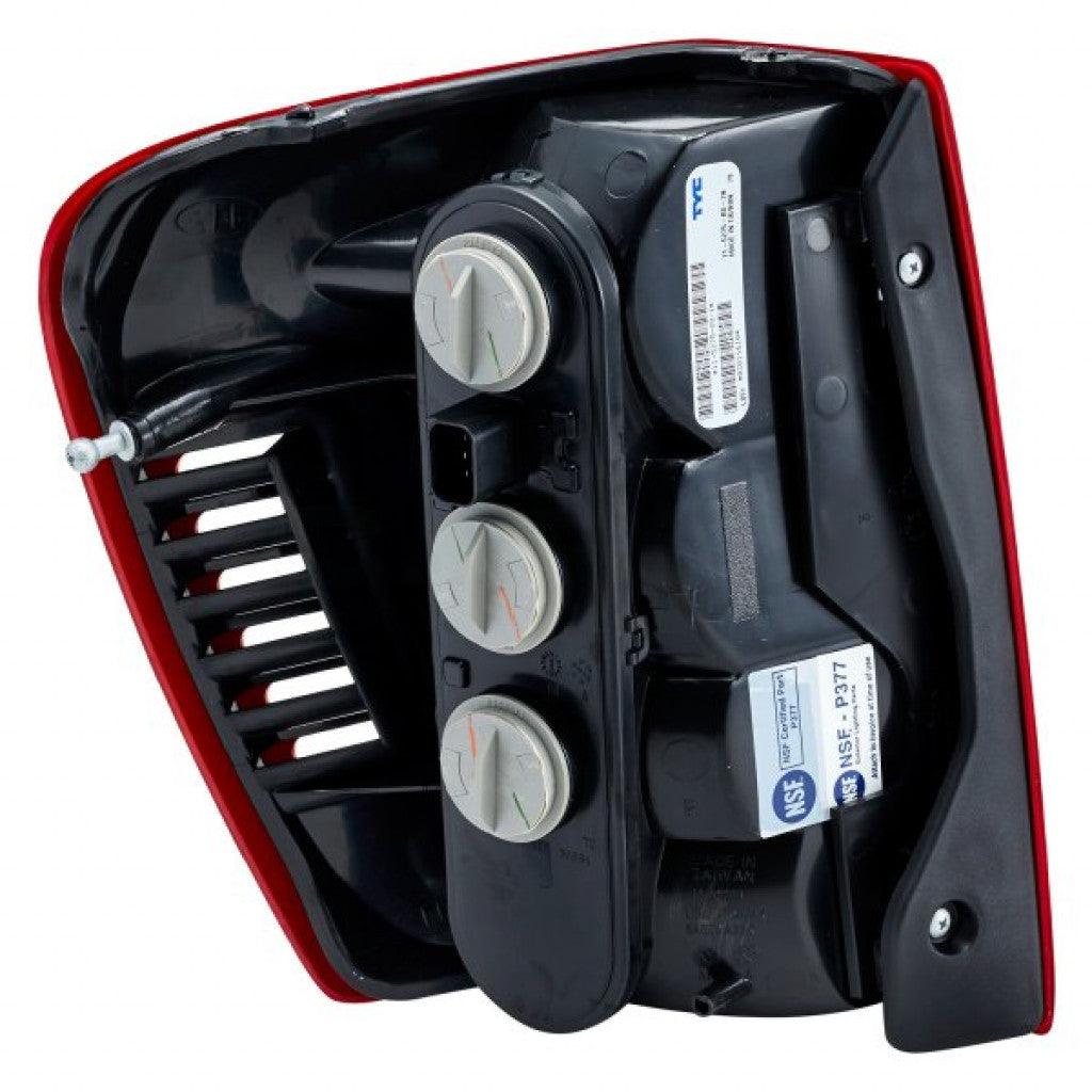 1999-2002 Jeep Grand Cherokee Tail Lamp Passenger Side To 11/2001 , CH2801138. Installed view for reference.