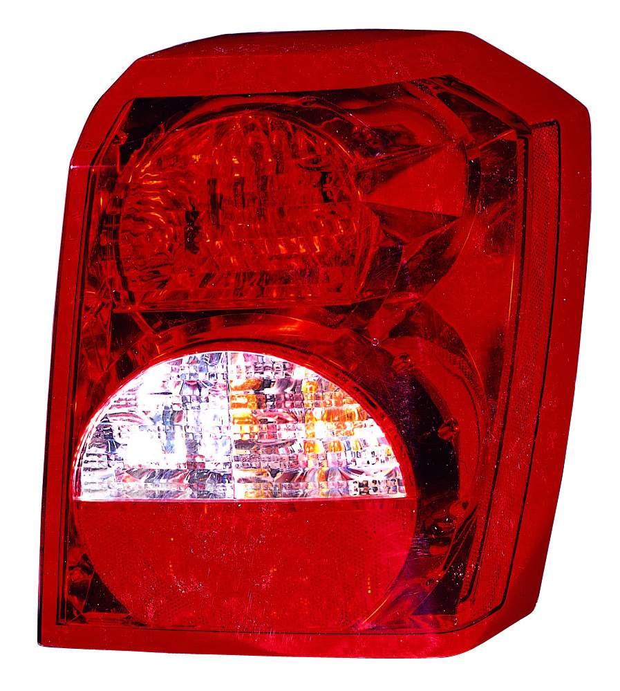 2008-2012 Dodge Caliber Tail Lamp Passenger Side , CH2801185. Angle view for visual reference.