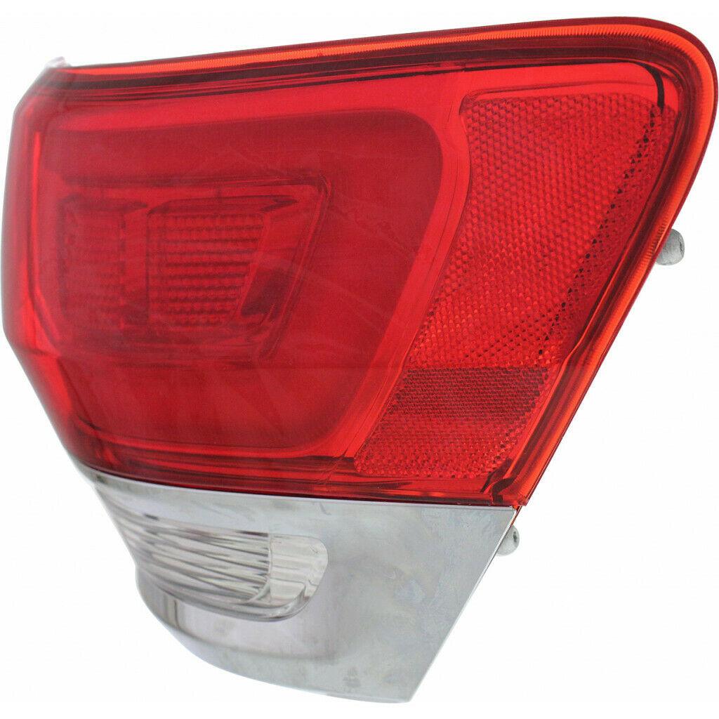 2022 Jeep Grand Cherokee Tail Lamp Passenger Side Chrome Trim , CH2805106. OEM-style replacement.