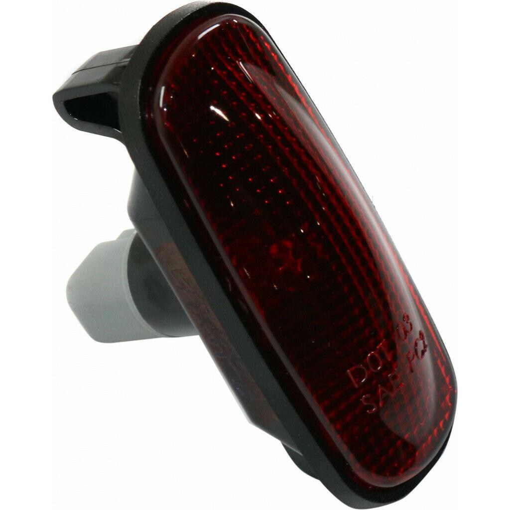 2003-2009 Dodge Ram 3500 Side Marker Lamp Driver Side/Passenger Side Red , CH2860113. Designed for OEM alignment.