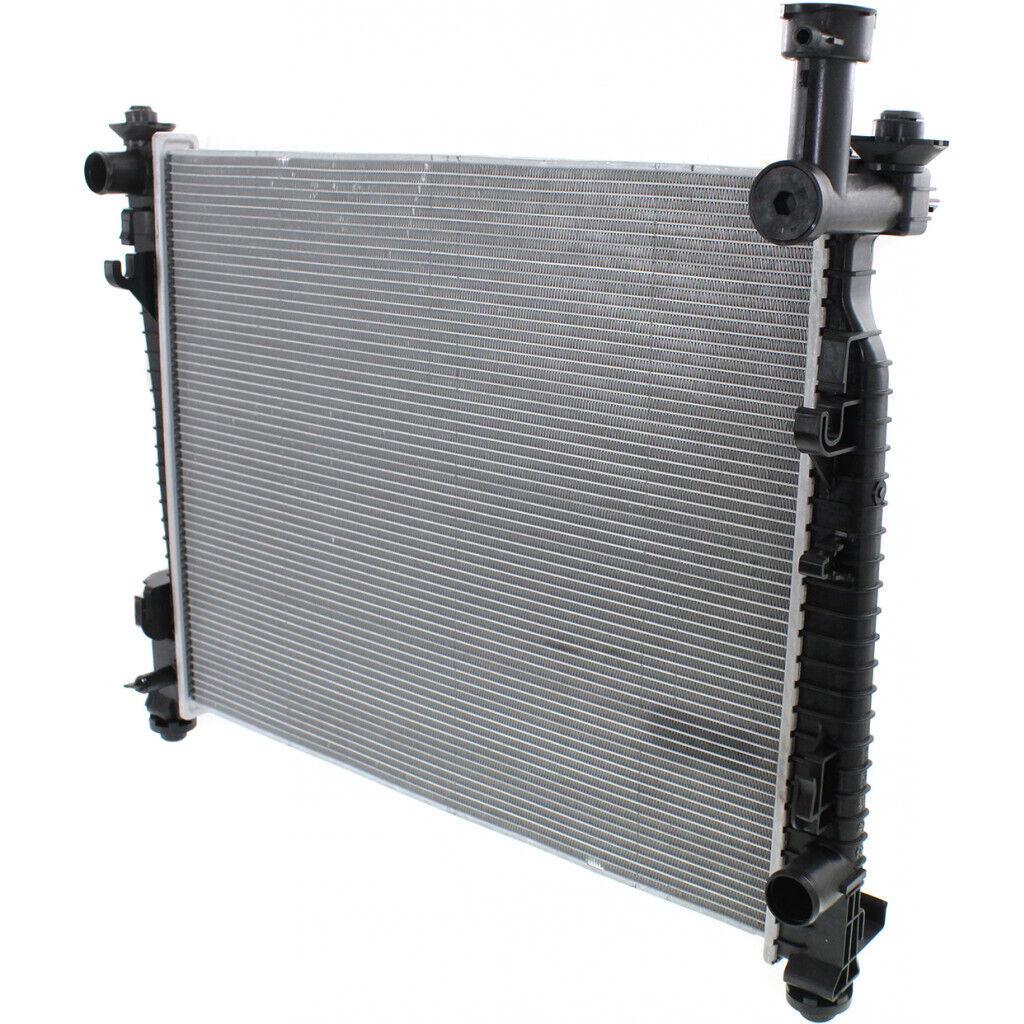 2011-2022 Jeep Grand Cherokee Radiator , CH3010357. Angle view for visual reference.