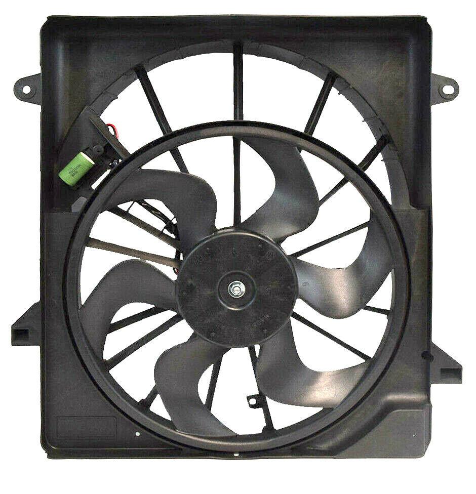 2008-2012 Jeep Liberty Radiator Fan Assy , CH3115159. Exact fit for vehicle restoration.