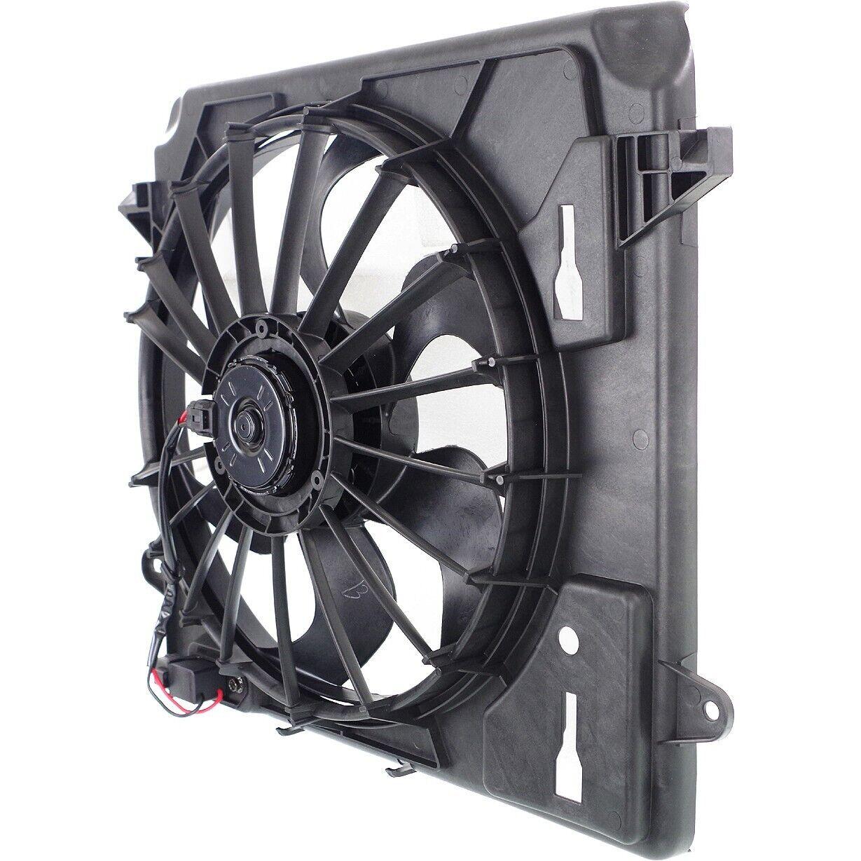 2007-2011 Jeep Wrangler Radiator Fan Assy , CH3115167. OEM-style replacement.