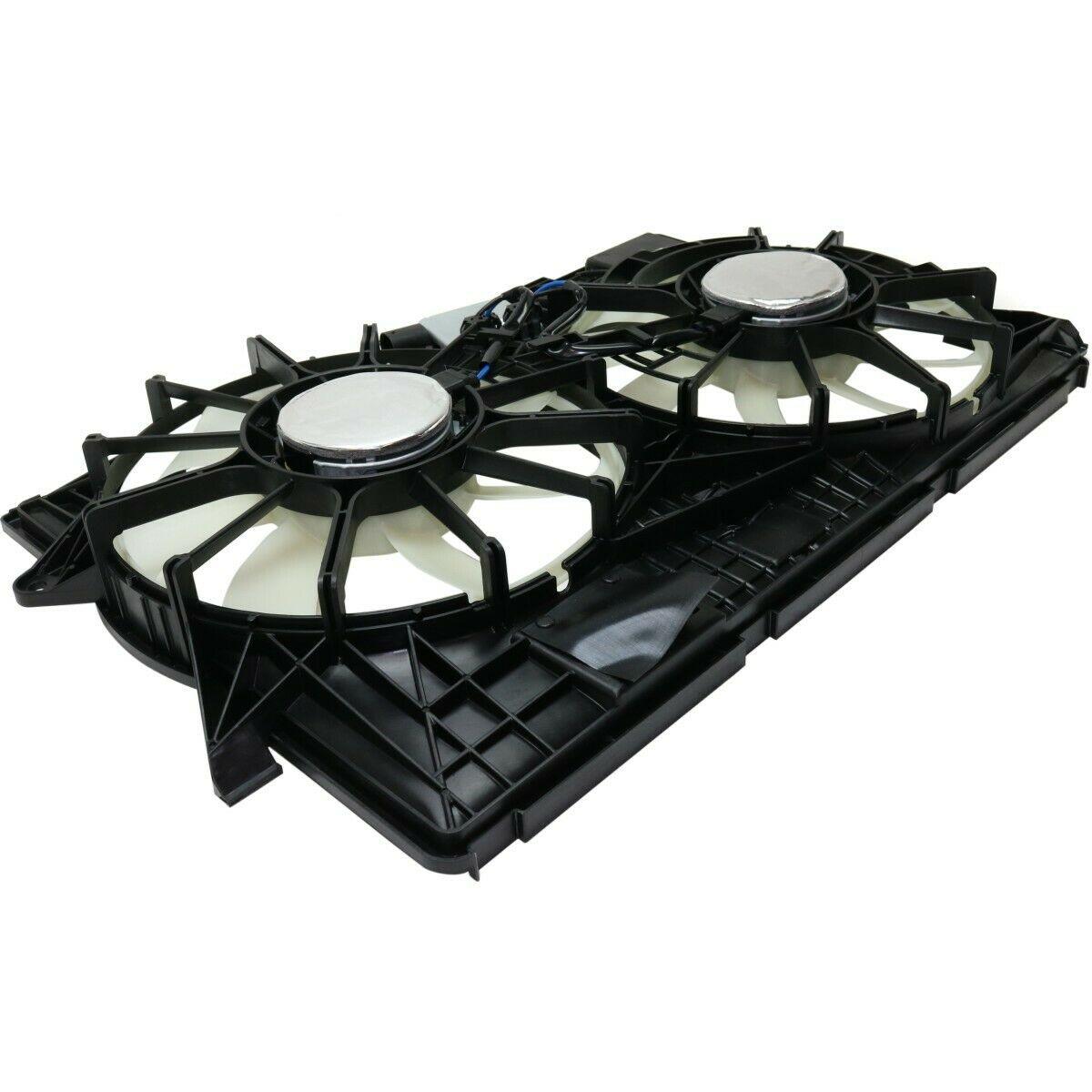 2014-2018 Jeep Cherokee Cooling Fan Assy 3.2L Dual Fan Assy , CH3115178. Exact fit for vehicle restoration.