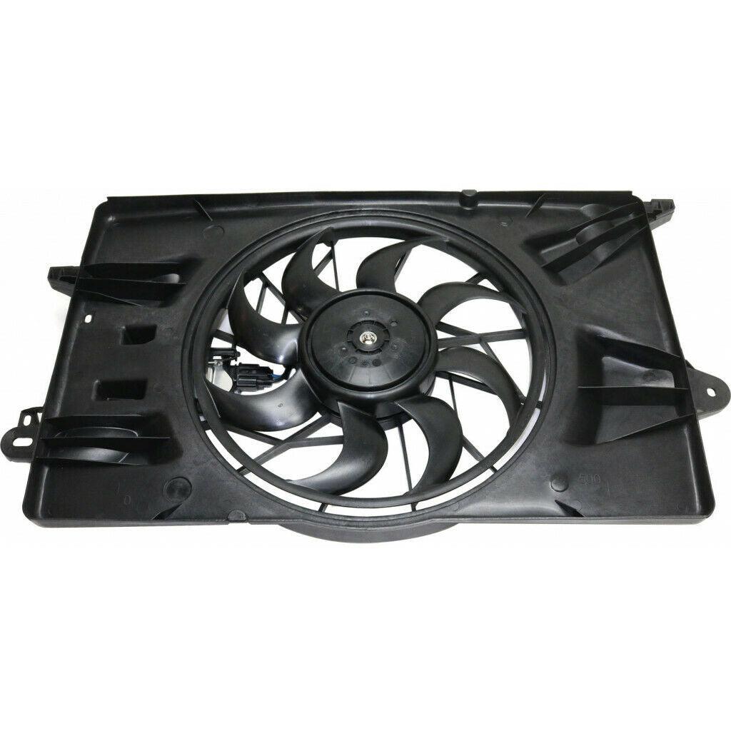 2014-2019 Jeep Cherokee Cooling Fan Assy 2.4L Single Fan Assy , CH3115179. OEM-quality exterior component.