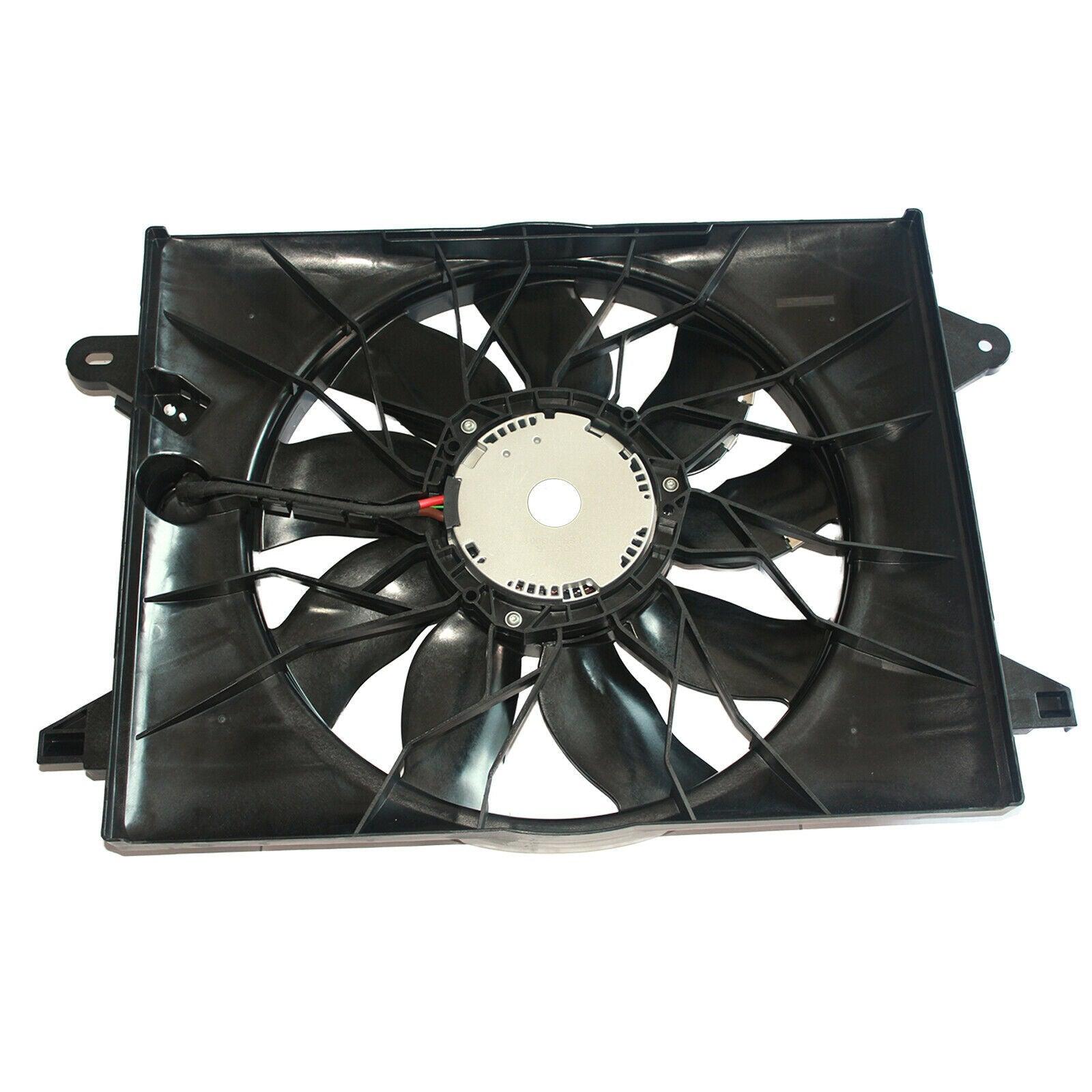 2015-2019 Dodge Charger Cooling Fan Assy 6.2L V8 , CH3115190. Installed view for reference.