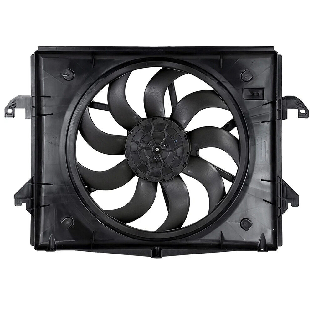 2022 Jeep Wrangler Cooling Fan Assy 5.7L V8 , CH3115199. Side view of the replacement part.