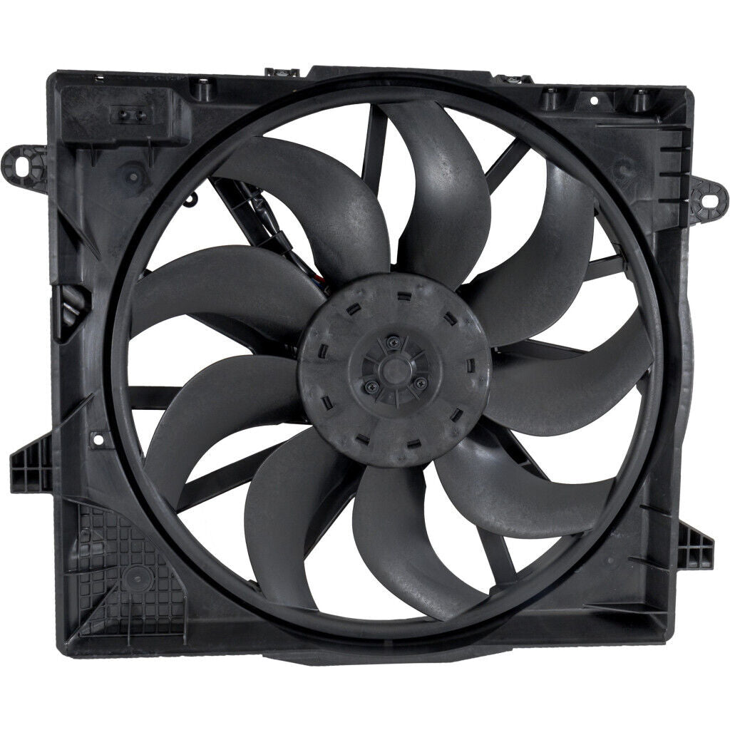 2020-2023 Jeep Wrangler Cooling Fan Assy 3.6L V6/3.0L V6/2.0L L4/3.0L V6 , CH3115200. Installed view for reference.