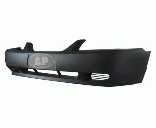 1999-2004 Ford Mustang Front Bumper Base Model Without Fog Lamp Hole , FO1000437. High-quality aftermarket part.