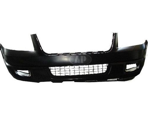 2004-2006 Ford Expedition Front Bumper , FO1000558. Angle view for visual reference.